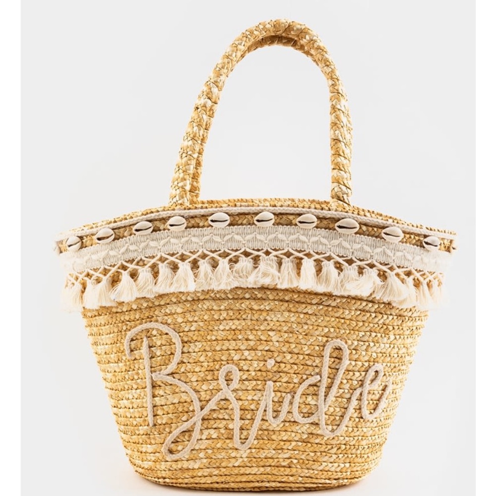 Francesca’s Bride Straw Tote